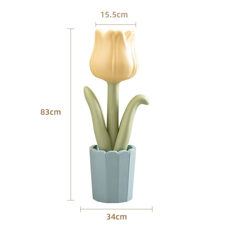 CORX Designs - Tulip Flower Storage Floor Ornament Statue - Review