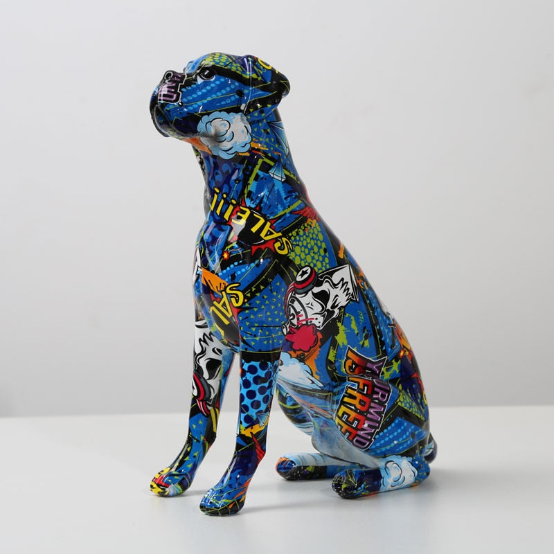 CORX Designs - Graffiti Boxer Dog Resin Statue - Review