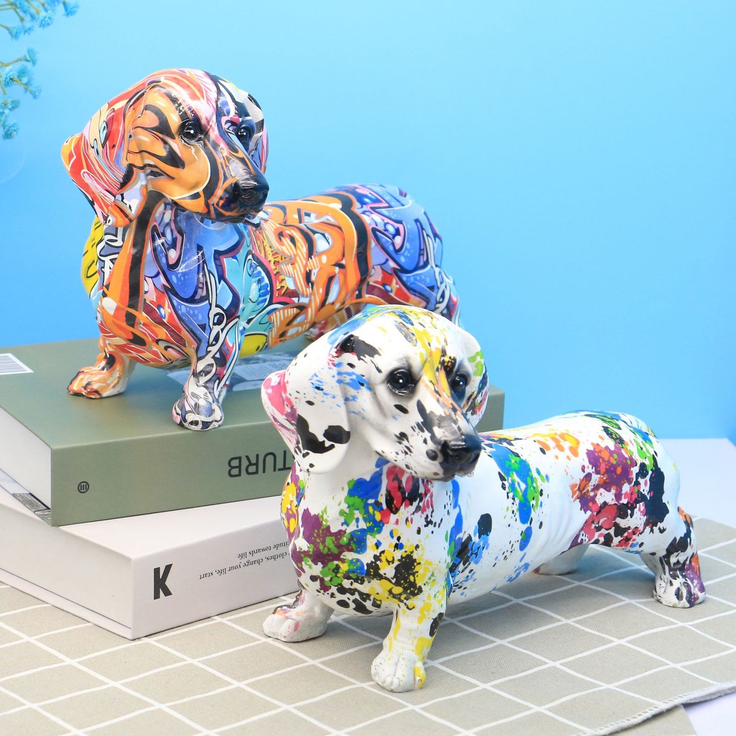 CORX Designs - Graffiti Dachshund Resin Statue - Review