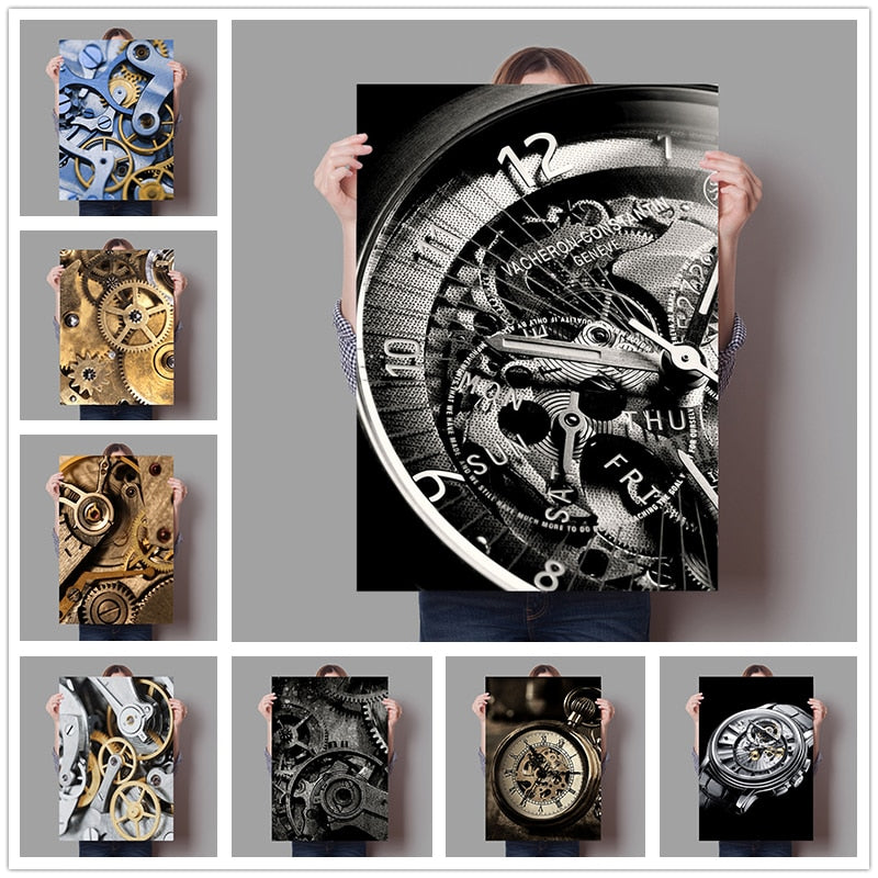 CORX Designs - Retro Luxurious Mechanical Watch Canvas Art - Review