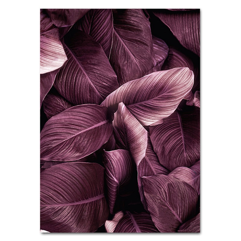 CORX Designs - Purple Leaves Flower Canvas Art - Review