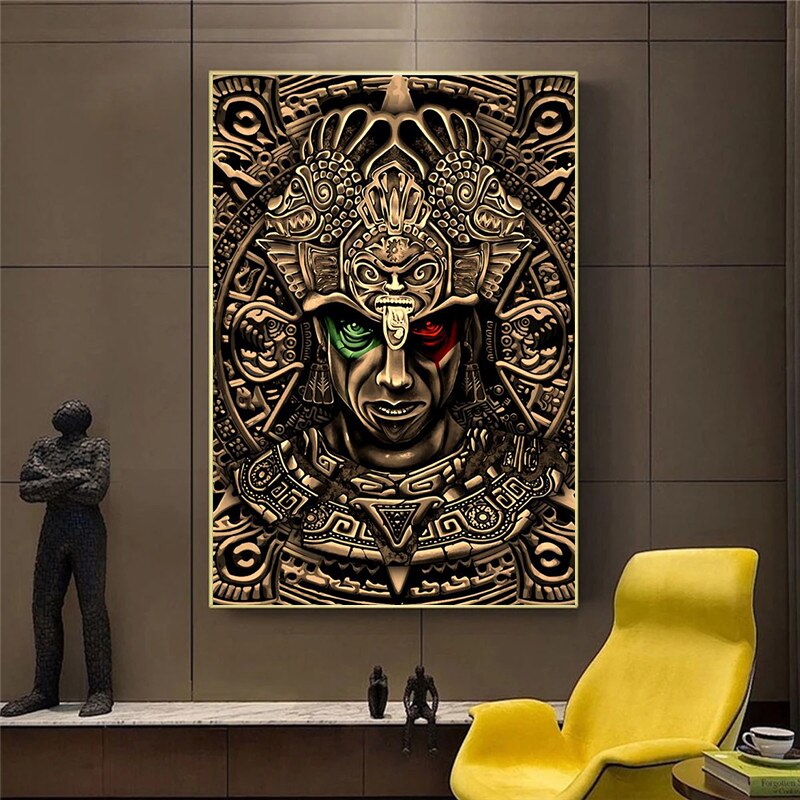 CORX Designs - Bronze Aztec Canvas Art - Review