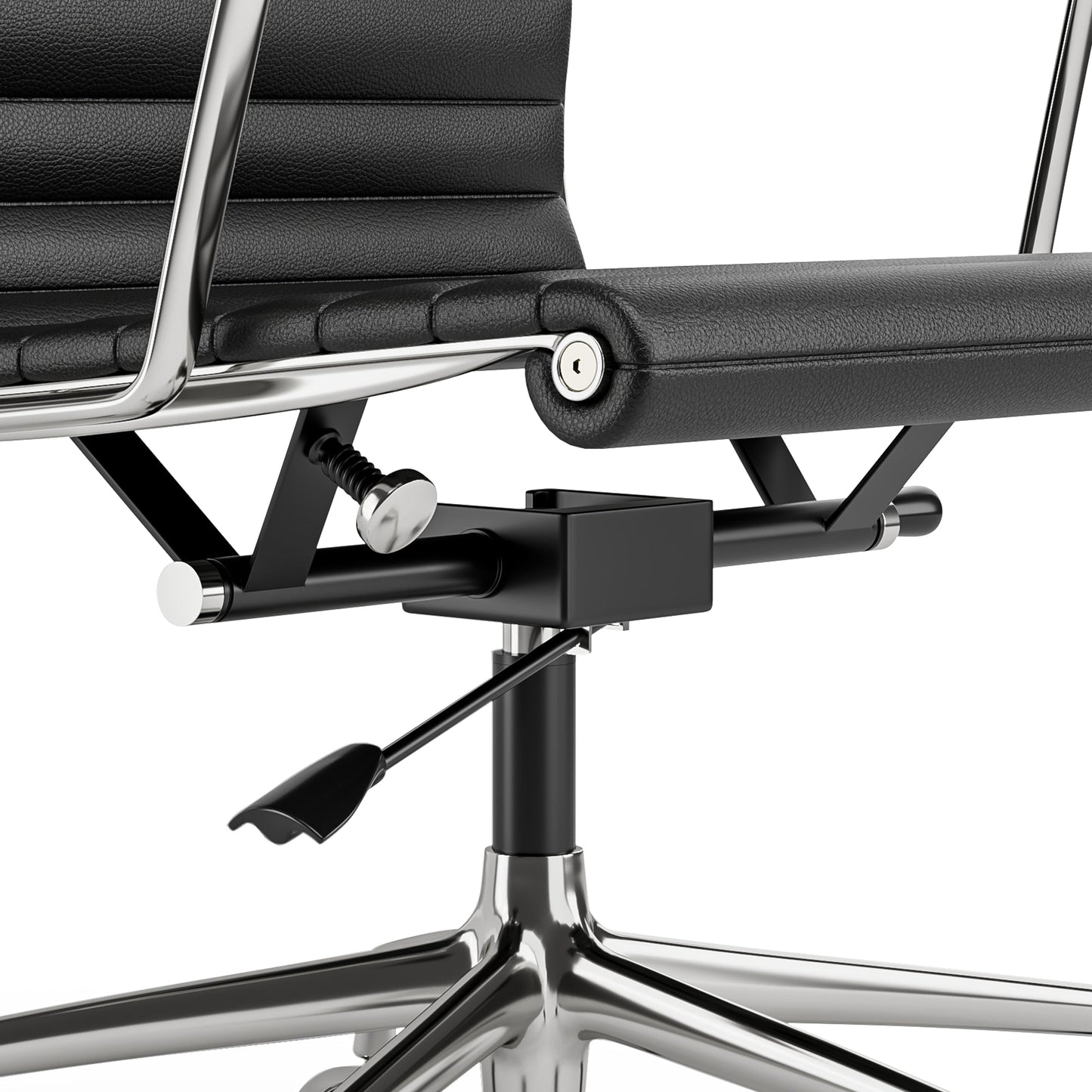 CORX Designs - Eames Aluminum Group Office Chair with Genuine Leather - Review