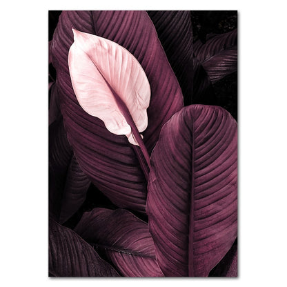 CORX Designs - Purple Leaves Flower Canvas Art - Review