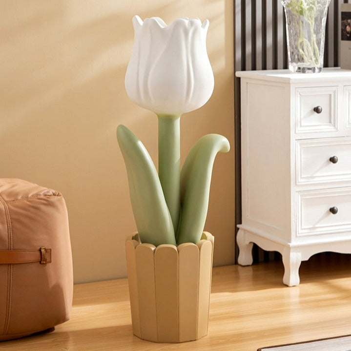 CORX Designs - Tulip Flower Storage Floor Ornament Statue - Review