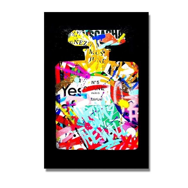 CORX Designs - Perfume Bottle Graffiti Canvas Art - Review