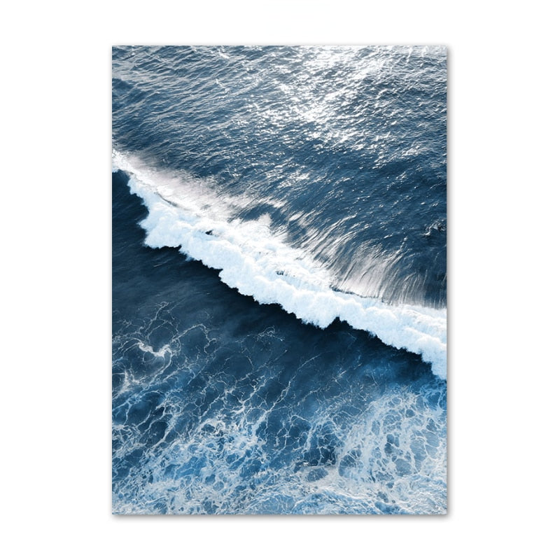 CORX Designs - Blue Sea Wave Canvas Art - Review