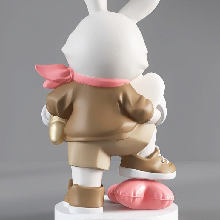 CORX Designs - Bunny Scarf Floor Statue with Light - Review