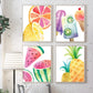 CORX Designs - Pineapple Ice Cream Flamingo Canvas Art - Review