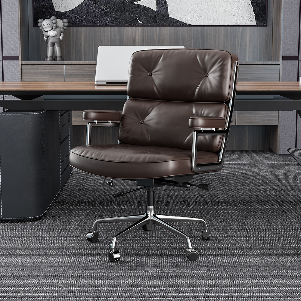 CORX Designs - Eames Mid-Century Executive Office Chair with Genuine Italian Leather - Review