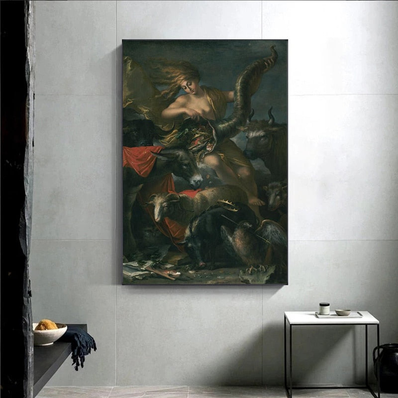 CORX Designs - Baroque Allegory of Wealth by Simon Vouet Canvas Art - Review