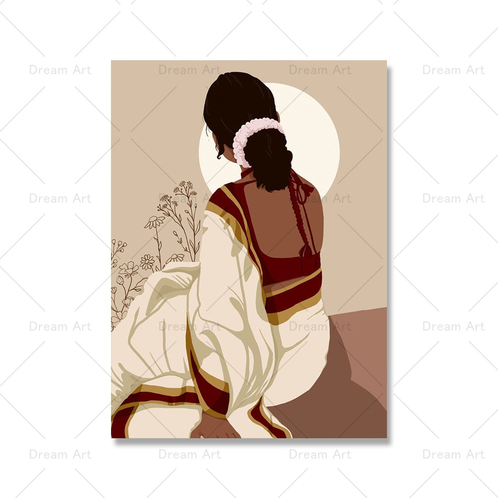CORX Designs - Indian Woman Wall Art Canvas - Review