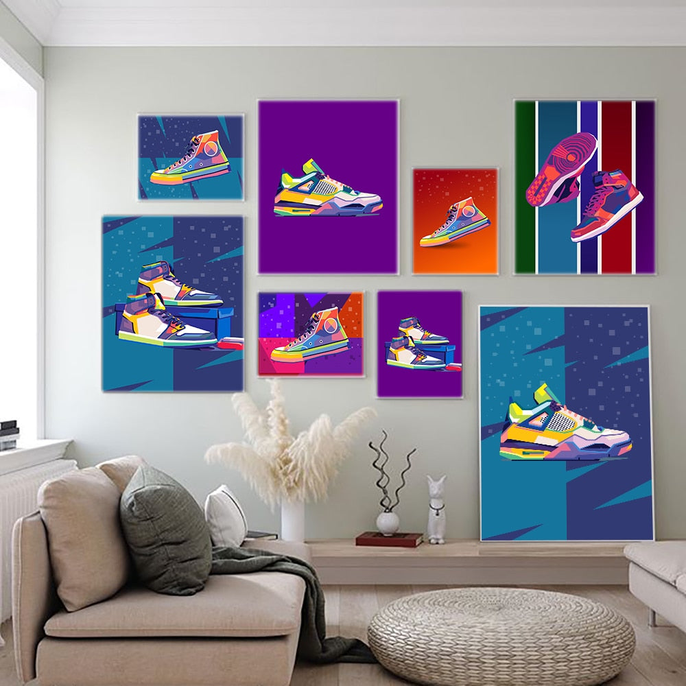 CORX Designs - Luxury Brand Sneakers Canvas Art - Review