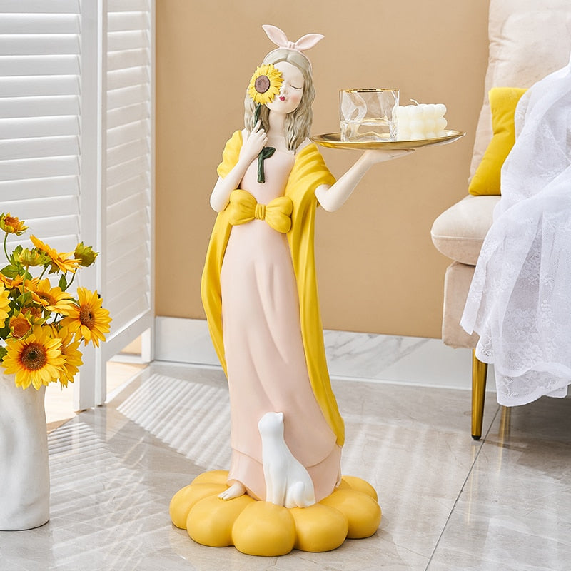 CORX Designs - Sunflower Girl Floor Large Statue - Review