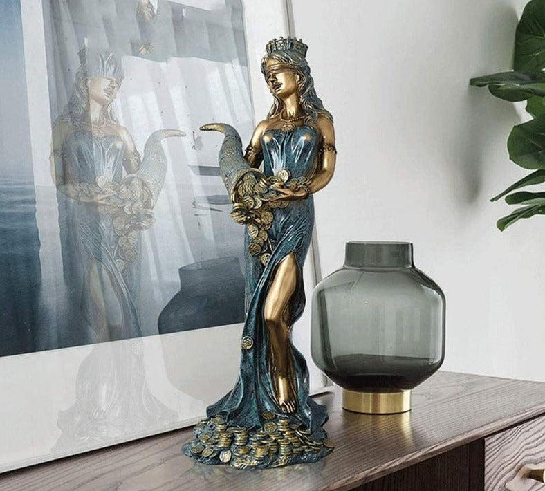 CORX Designs - Blinded Greek Wealth Goddess Statue - Review