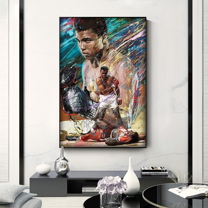 CORX Designs - Muhammad Ali Graffiti Boxing Star Canvas Art - Review