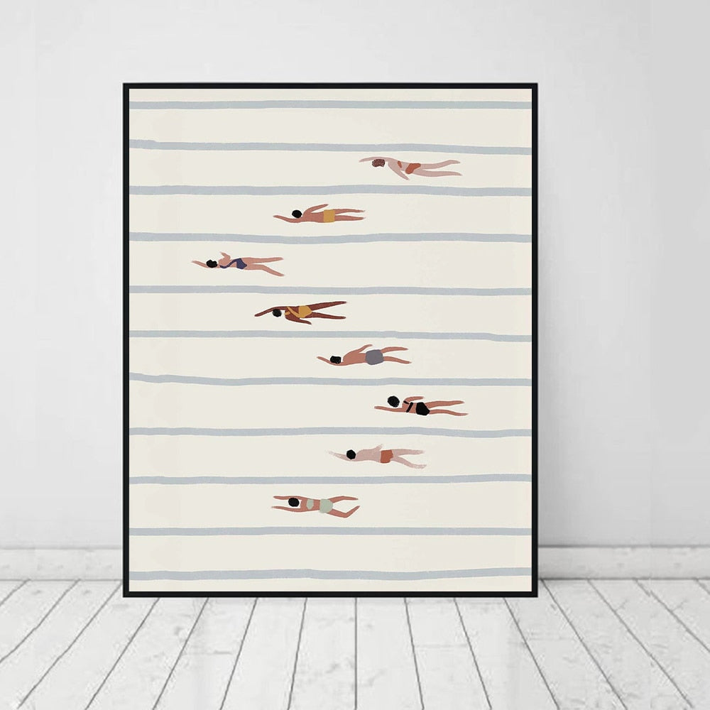 CORX Designs - Diverse Swimmers Canvas Art - Review