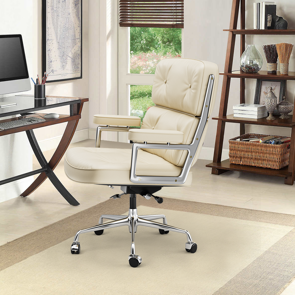 CORX Designs - Eames Mid-Century Executive Office Chair with Genuine Italian Leather - Review