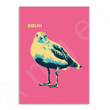 CORX Designs - Funny Bird Duck Canvas Art - Review