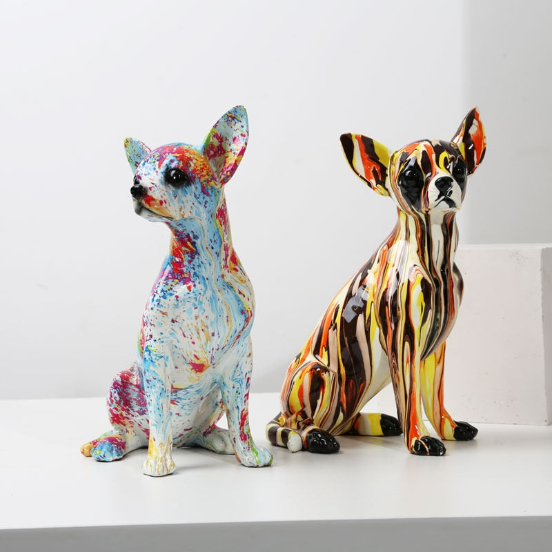 CORX Designs - Painted Chihuahua Resin Statue - Review