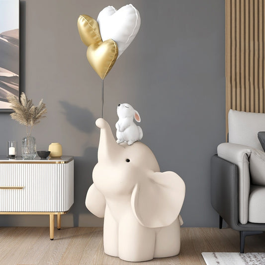 CORX Designs - Elephant Bunny with Balloon Statue - Review