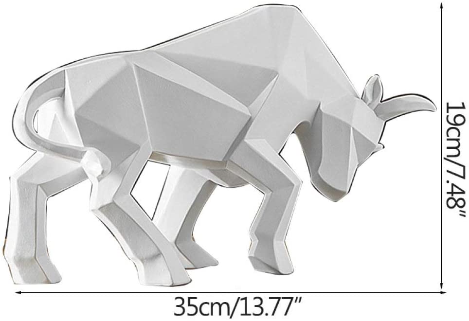 CORX Designs - Geometric Bull Statue - Review