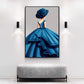 CORX Designs - Noble Woman In Blue Dress Canvas Art - Review