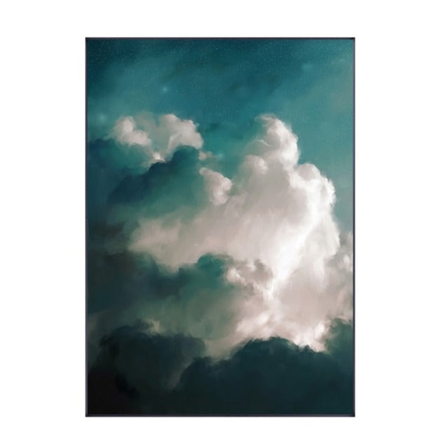 CORX Designs - Pink White Clouds Canvas Art - Review