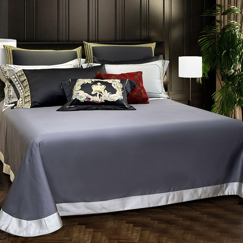 CORX Designs - Charles Luxurious Silk Jacquard Duvet Cover Bedding Set - Review