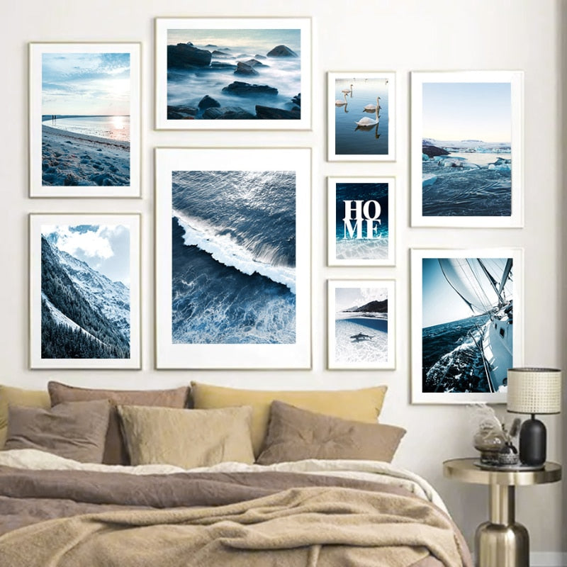 CORX Designs - Blue Sea Wave Canvas Art - Review