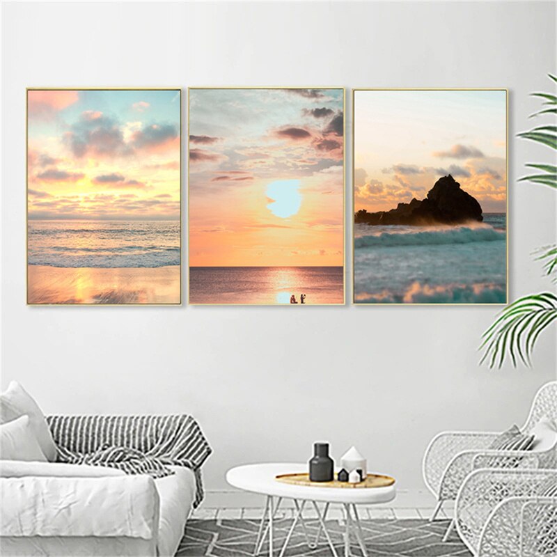 CORX Designs - Tropical Blue Ocean and Sky Canvas Art - Review