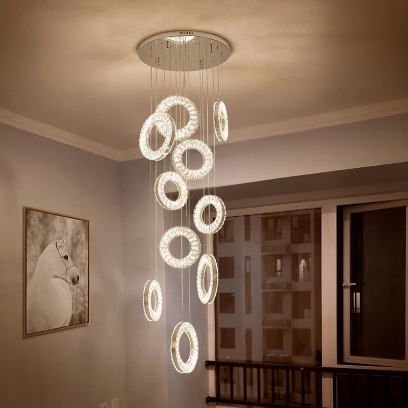 CORX Designs - Luxury Crystal Ring Chandelier - Review