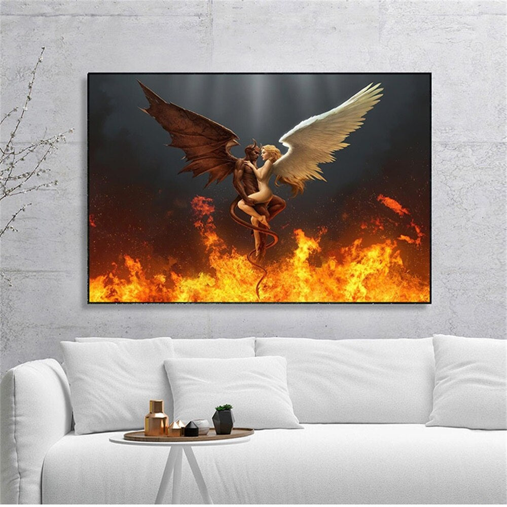 CORX Designs - Angel and Demon Canvas Art - Review