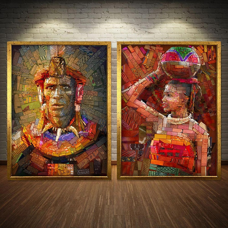 CORX Designs - African Ethnic Mosaic Canvas Art - Review