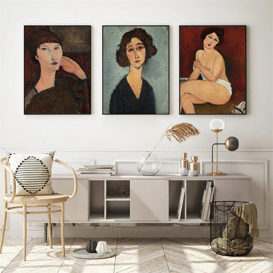 CORX Designs - Classical Famous Amedeo Modigliani Canvas Art - Review