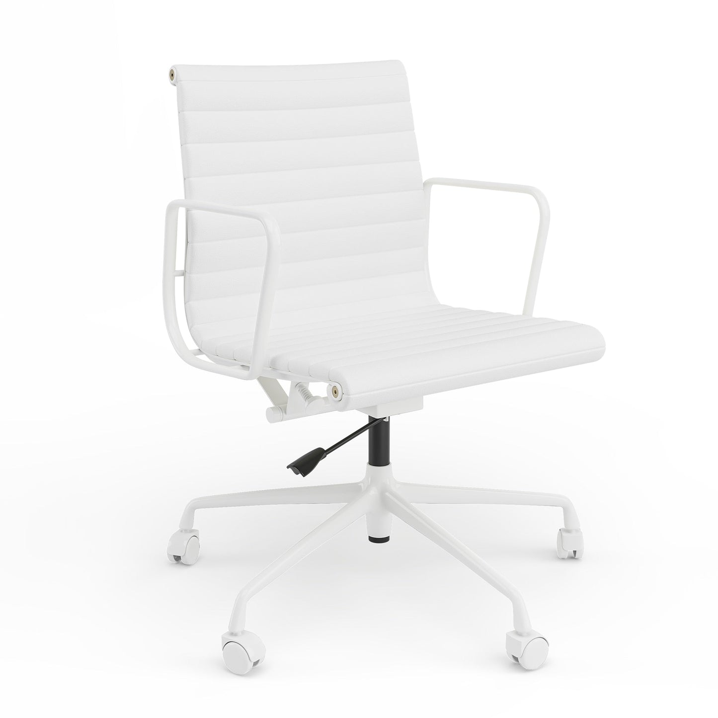 CORX Designs - Eames Aluminum Group Office Chair with Genuine Leather - Review