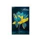 CORX Designs - Turquoise Flower Abstract Canvas Art - Review