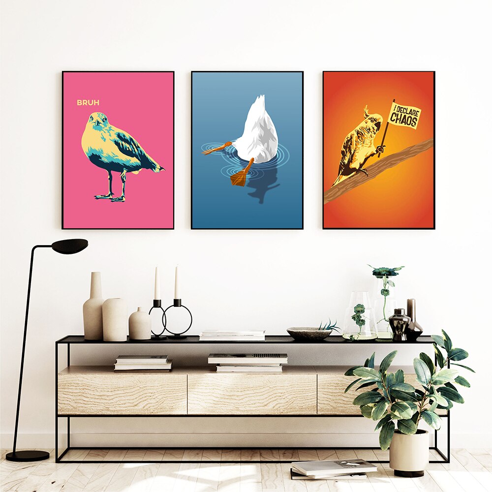 CORX Designs - Funny Bird Duck Canvas Art - Review