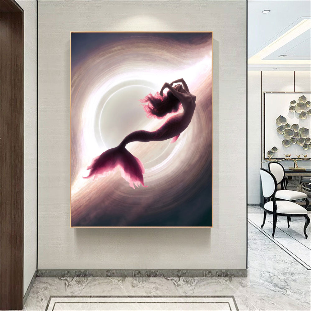 CORX Designs - Pink Mermaid Canvas Art - Review