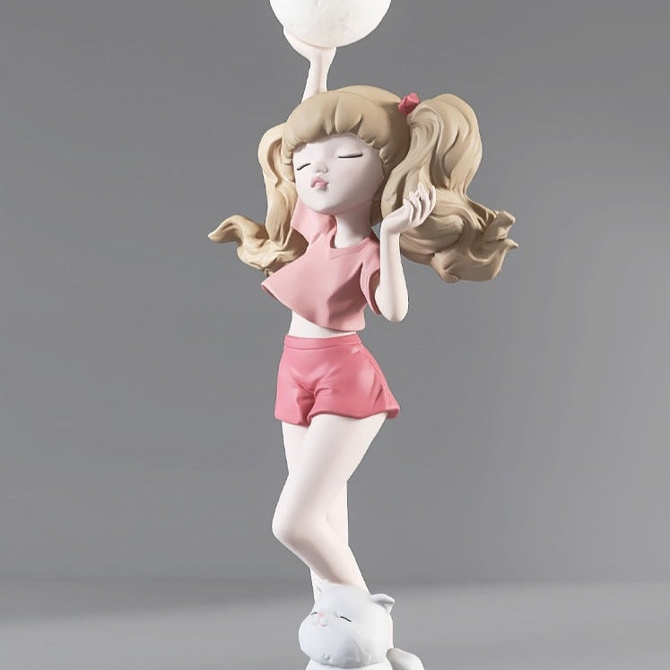 CORX Designs - Girl in Shorts Statue with Light - Review