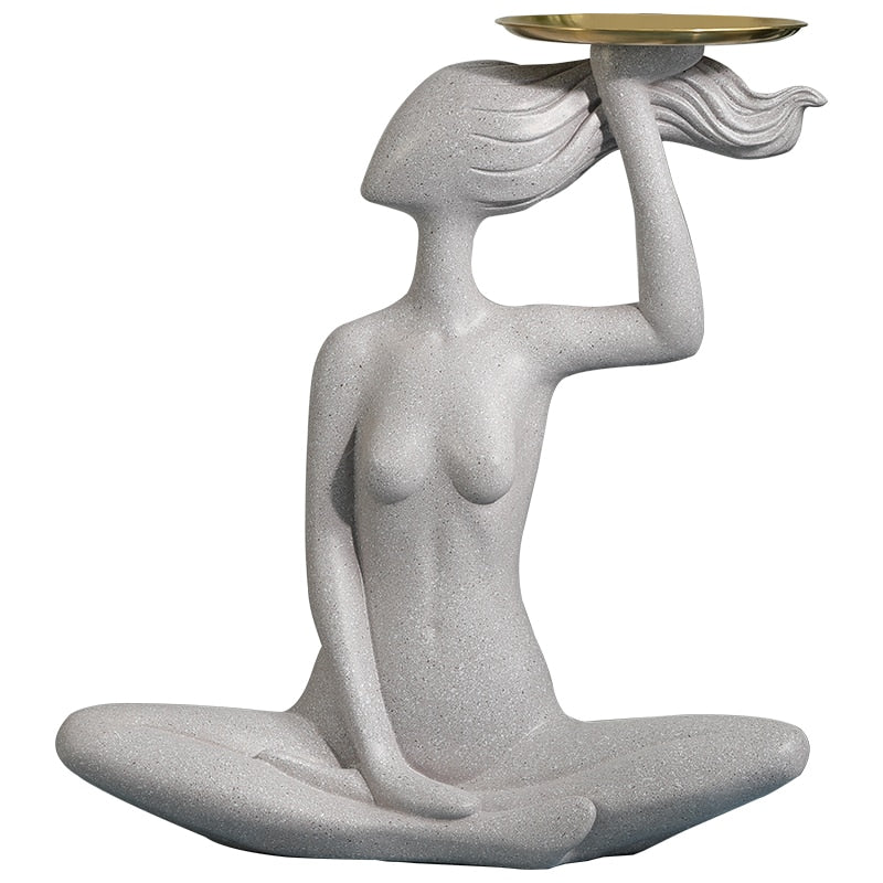 CORX Designs - Female Yoga Statue with Tray - Review