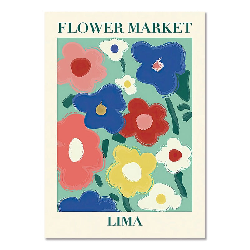 CORX Designs - Colorful Flower Market Matisse Canvas Art - Review