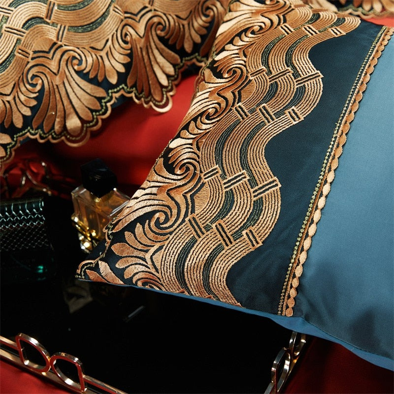 CORX Designs - Cinnabar Luxurious Lace Duvet Cover Bedding Set - Review