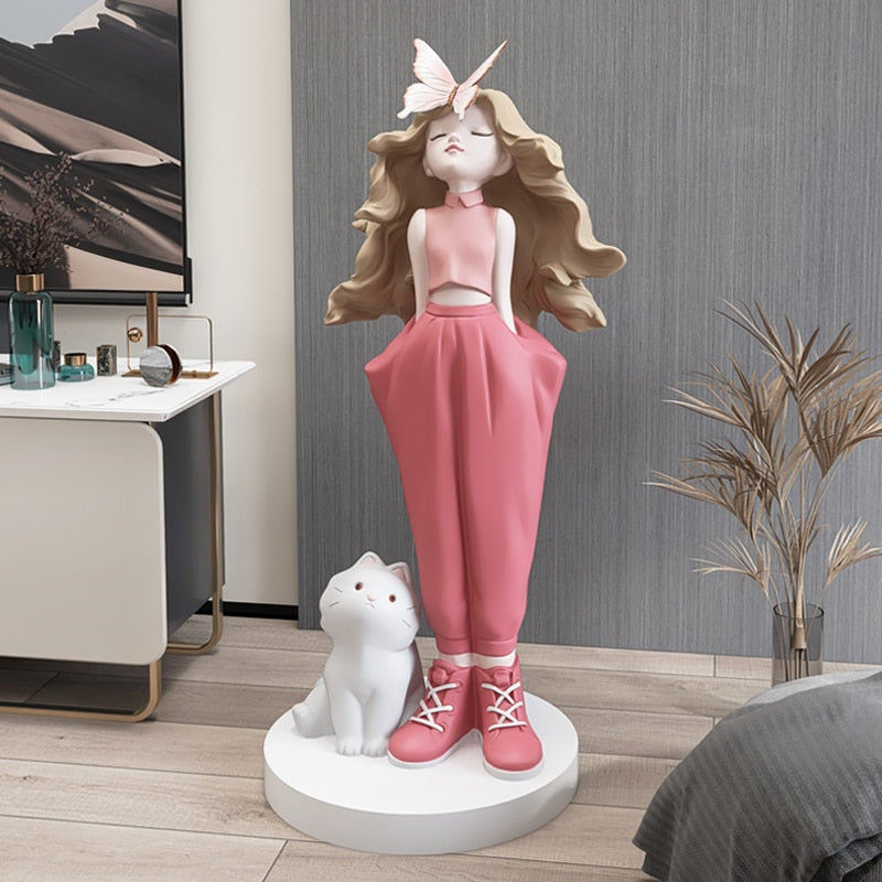 CORX Designs - Girl Butterfly Large Floor Statue - Review