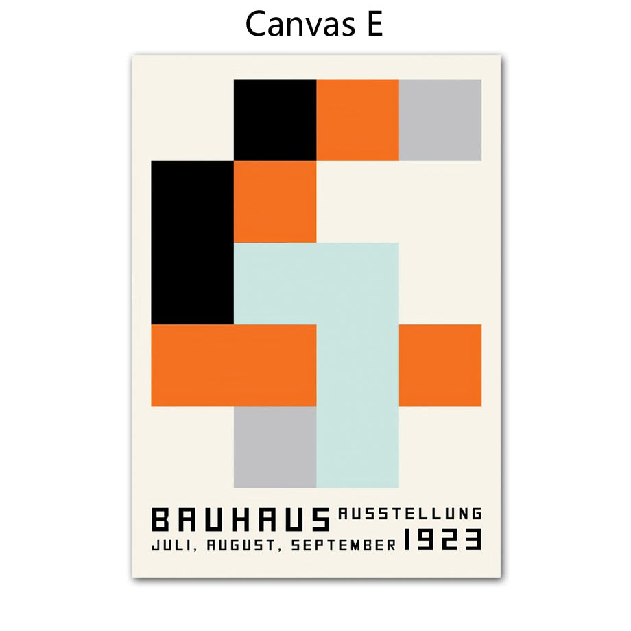 CORX Designs - Bauhaus Abstract Colorful Geometric Canvas Art - Review