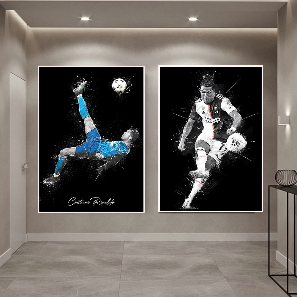 CORX Designs - Cristiano Ronaldo Football Star Canvas Art - Review