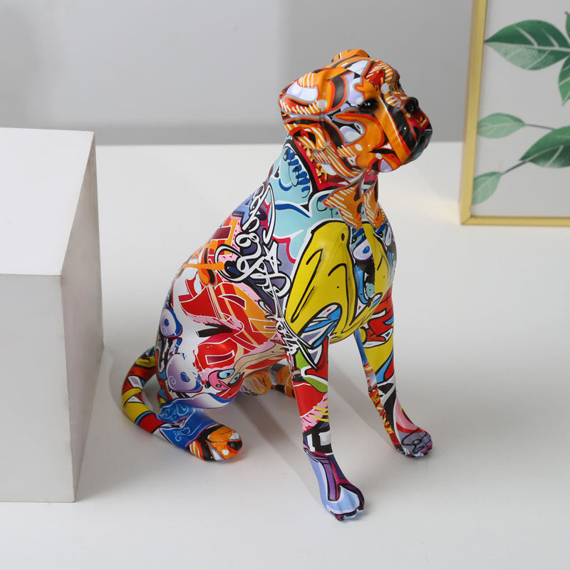 CORX Designs - Graffiti Boxer Dog Resin Statue - Review