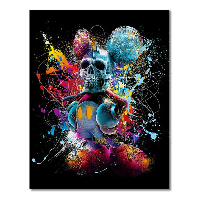 CORX Designs - Graffiti Punk Skull Canvas Art - Review