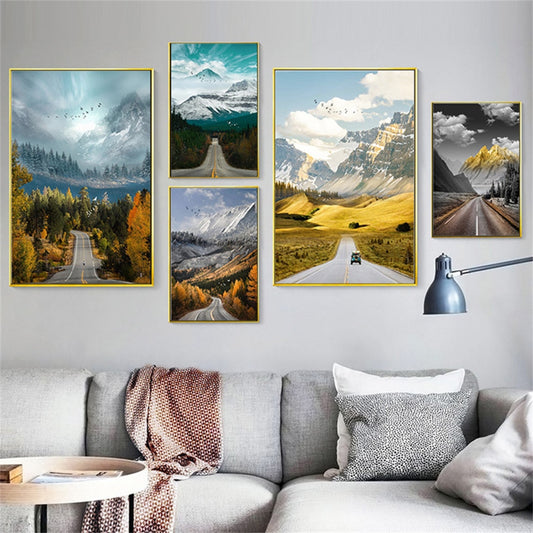 CORX Designs - Golden Mountain Canvas Art - Review