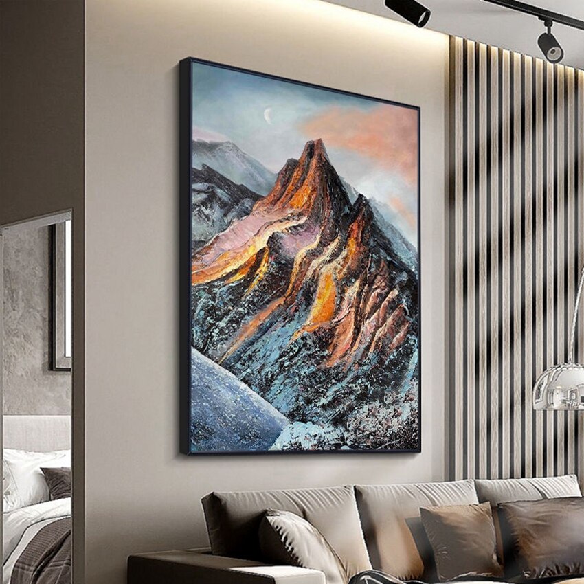 CORX Designs - Majestic Mountain Scenery Canvas Art - Review